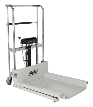 Roughneck Ultra Low-Profile Lift Table Cart 1,000-Lb. Capacity